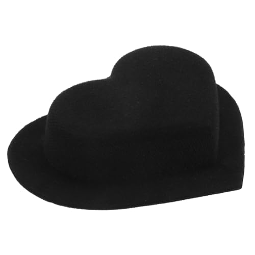 JOINPAYA Hutembryo Dekorative Minihüte Dekorative Puppenhüte Zarte Puppenhüte Zarte Miniaturhüte Entzückende Miniaturhüte Dekorative Miniaturhüte Multifunktionale Miniaturhüte Stoff Black von JOINPAYA