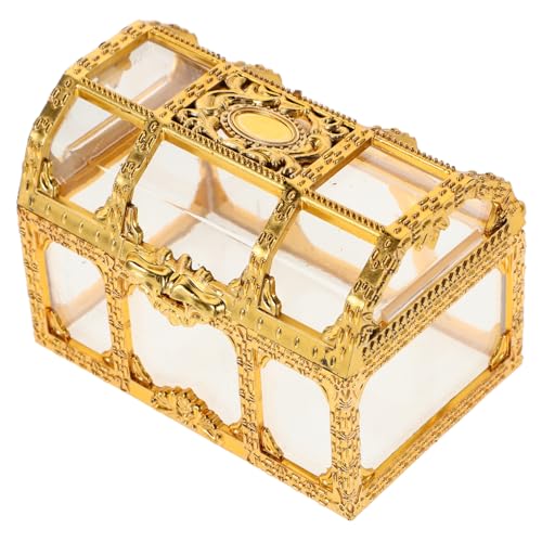 JOINPAYA Kleine Transparente Schatzkiste Aus Goldene Süßigkeitenbox Geschenkbox Für Hochzeiten Und Geburtstage Party Dekoration JOINPAYA Kleine Transparente Schatzkiste Aus Goldene Süßigkeitenbox Geschenkbox Für Hochzeiten Und Geburtstage Party Dekoration von JOINPAYA