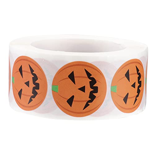 JOINPAYA Kreative Kürbis Aufkleber Selbstklebende Deko Für Halloween-Party Verschiedene Ergänzung Für -projekte Kinderfreundliche Und Abziehbare Sticker von JOINPAYA