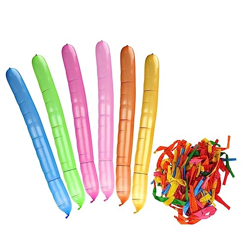 JOINPAYA Lange Raketenballons Für Bunte Partyballons Für Spiel Und Dekoration Für Geburtstagsfeiern Und Festlichkeiten JOINPAYA Lange Raketenballons Für Bunte Partyballons Für Spiel Und Dekoration Für Geburtstagsfeiern Und Festlichkeiten von JOINPAYA
