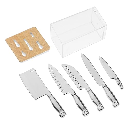 JOINPAYA Miniatur-bastelmesser-Set – Mini-wohndekor Puppenutensilien Perfekt Für Mini-küche Und Puppenhaus-Accessoire JOINPAYA Miniatur-bastelmesser-Set – Mini-wohndekor Puppenutensilien Perfekt Für Mini-küche Und Puppenhaus-Accessoire von JOINPAYA