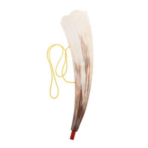 JOINPAYA Ox Horn Trompete Natürliches Ochsenhorn für Halloween und Events Langlebiges Cosplay für Piratenpartys und Thematische Feiern JOINPAYA Ox Horn Trompete Natürliches Ochsenhorn für Halloween und Events Langlebiges Cosplay für Piratenpartys und Thematische Feiern von JOINPAYA