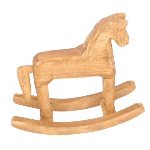 JOINPAYA Elegantes Pferdemodell Aus Holz – Dekopferd Für Die Veranda Für Und Garten von JOINPAYA