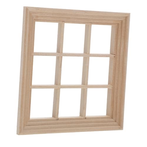 JOINPAYA Puppenhausfenster Vorhänge für Puppenhäuser Puppenhaus-Miniaturfenster Puppenhaus-Bilderrahmen Puppenhausrahmen Puppenhaus-Fensterrahmen Miniaturtüren und -Fenster Holz Beige JOINPAYA Puppenhausfenster Vorhänge für Puppenhäuser Puppenhaus-Miniaturfenster Puppenhaus-Bilderrahmen Puppenhausrahmen Puppenhaus-Fensterrahmen Miniaturtüren und -Fenster Holz Beige von JOINPAYA