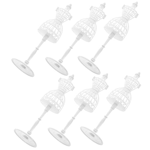 JOINPAYA Puppenkleiderständer 6 Stücke Kleiner Schneiderpuppen Zubehör für Puppen Kleidung Halter Mannequin für Kreative Puppenhaus Dekoration JOINPAYA Puppenkleiderständer 6 Stücke Kleiner Schneiderpuppen Zubehör für Puppen Kleidung Halter Mannequin für Kreative Puppenhaus Dekoration von JOINPAYA