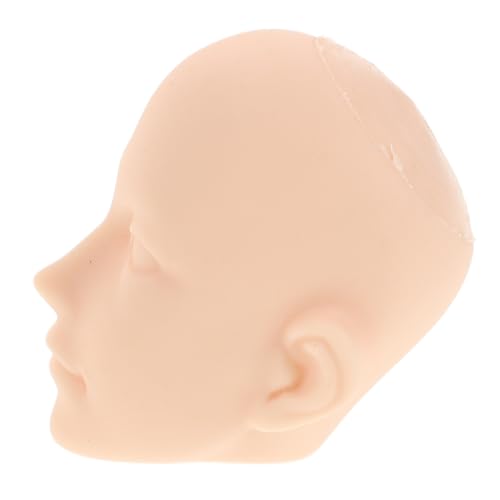 JOINPAYA Puppenkopf verkleiden Wechselkopf für Puppen Make-up Übungskopf Puppen Kopfsets Puppen Kopf Set Puppen Gesichts Zubehör Babypuppenköpfe Puppenköpfe zum Basteln Maniquinkopf Plastik von JOINPAYA