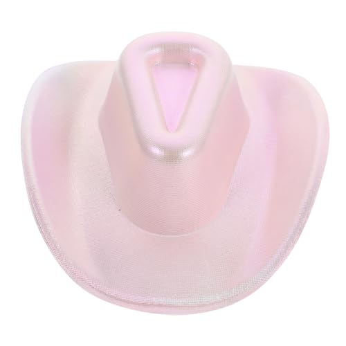 JOINPAYA Puppenmütze Dekorationen Klein Mädchen Trendy Hüte Stroh Bunt Miniaturhut Hut Für Minihauspuppe Miniatur-puppenhut Mini-Miniatur-Hut Mini-Hut Hut Für Puppen Mall-Hut Rosa Eva von JOINPAYA