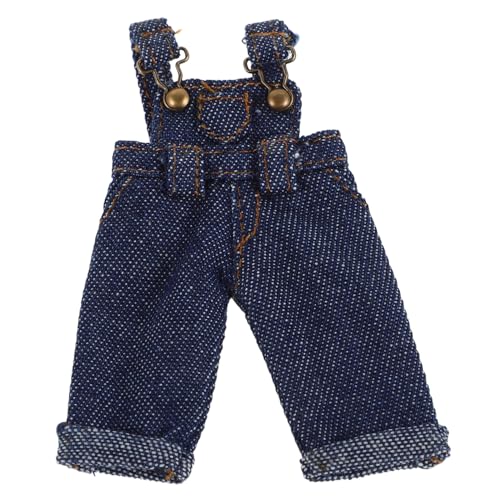 JOINPAYA Puppenoverall Puppen Hosenträger Puppenbekleidung Rollenspiel Puppen Kleidung Puppen Garderobe Puppen Mode Miniaturkleidung niedliche Kleidung Mini-Kleiderbügel Metall von JOINPAYA