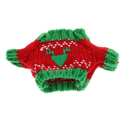 JOINPAYA Puppenpullover Aus Plüsch Für Mini-Puppen DIY Outfits Anziehkleidung Für Bastelpuppen Puppenzubehör Dekorative Kleidung Für Kleine Puppen von JOINPAYA