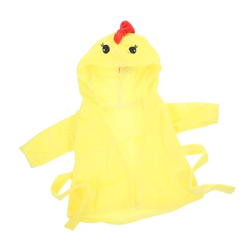 JOINPAYA Puppenpyjama Babypuppen-robenstoff Kleidung Für Jungenpuppen Babypuppenkleidung Kleines Gewand Für Neugeborene Puppe Puppenkleidung Kleidung Für Babypuppe Yellow Flanell von JOINPAYA
