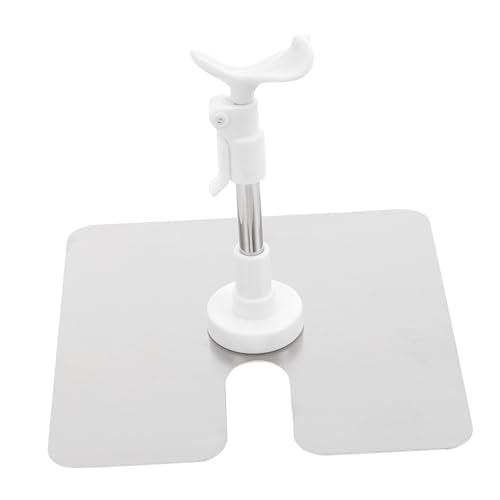 JOINPAYA Puppenständer Actionfiguren-Display Miniatur Anzeige Puppenhalterung Puppenstützhalterung Figurenhalter Actionfigurenständer einfaches Puppenregal Rostfreier Stahl Silver von JOINPAYA