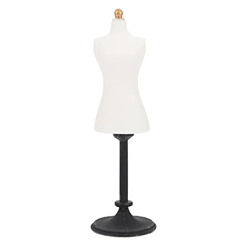 JOINPAYA Simulations-schaufensterpuppenständer Männchen Mini-Mannequin-körper Puppenkleiderstand Nähen Miniaturpuppe Puppenständer Schaufensterpuppe Klein Lebensecht Form Artikel Harz Weiß von JOINPAYA