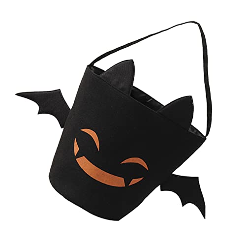 JOINPAYA Handgefertigte Baumwoll Halloween Süßigkeiten Taschen Tragbare Faltbare Taschen Für Halloween Für Trick--treat Und Dekoration Mit Großem Bunten Designs JOINPAYA Handgefertigte Baumwoll Halloween Süßigkeiten Taschen Tragbare Faltbare Taschen Für Halloween Für Trick--treat Und Dekoration Mit Großem Bunten Designs von JOINPAYA
