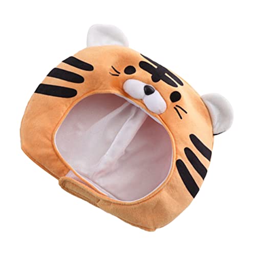 JOINPAYA Tiger-Kopfbedeckung tierische Kopfbedeckung Plüschtier-Kopfbedeckung Kappen Tiara von JOINPAYA