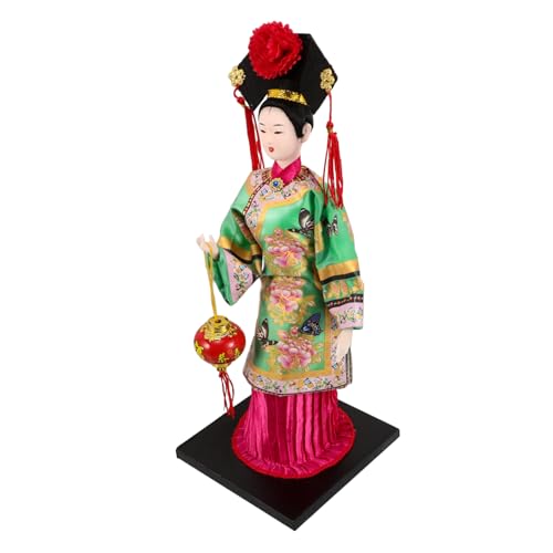 JOINPAYA Traditionelle Kleidung Puppen Handarbeit Seide Puppe Handarbeit Puppe Traditionelle Puppe Figur Puppe Figur Handarbeit Puppe Grün Gips JOINPAYA Traditionelle Kleidung Puppen Handarbeit Seide Puppe Handarbeit Puppe Traditionelle Puppe Figur Puppe Figur Handarbeit Puppe Grün Gips von JOINPAYA