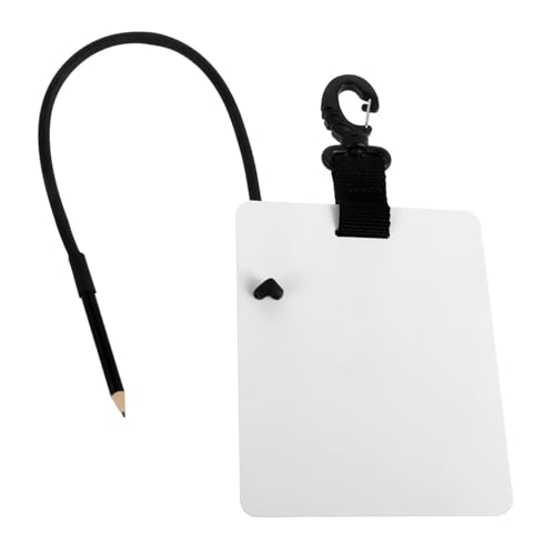JOINPAYA Unterwasser Schreibtafel mit Bleistift und Drehclip Leicht für Tauchen Scuba Notebook für Vielseitige Nutzung Komfortable Schreibfläche Tauchzubehör JOINPAYA Unterwasser Schreibtafel mit Bleistift und Drehclip Leicht für Tauchen Scuba Notebook für Vielseitige Nutzung Komfortable Schreibfläche Tauchzubehör von JOINPAYA