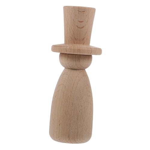 JOINPAYA Unvollendete Holz Peg Puppen Für Kreatives Kunsthandwerksbedarf Zum Bemalen Für Rollenspiele Holzfiguren Zur Individuellen Gestaltung von JOINPAYA