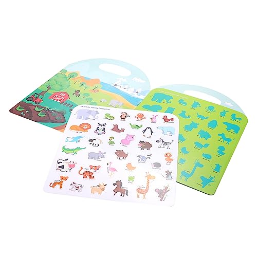 JOINPAYA ruhiges kinderbuch stickerheft stickerbücher für stickerbuch für Sensory Toys pädagogisches Kognitionsbuch für beschichtetes Papier von JOINPAYA