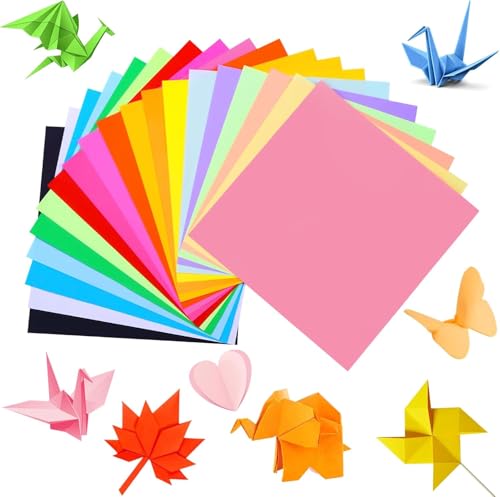 JOISHOP 320 Blatt Papier Bunt Quadratisch, 20 Farben Buntes Faltpapier 15*15cm Doppelseitig Origami Paper Farbiges Papier für Haus und Schule DIY Kunst und Bastelprojekte JOISHOP 320 Blatt Papier Bunt Quadratisch, 20 Farben Buntes Faltpapier 15*15cm Doppelseitig Origami Paper Farbiges Papier für Haus und Schule DIY Kunst und Bastelprojekte von JOISHOP