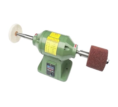 JOJIDE 1,5 kW Desktop-Poliermaschine, Hochschwindigkeits-Steinschleifmaschine DIY Holzbearbeitung Jade Schmuck Tischdrehmaschine Schleifmaschine, Schmuckpoliermaschine(Package2) von JOJIDE