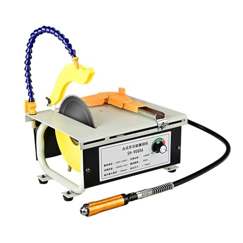 JOJIDE 1500-W-Schleifmaschine, kleine Jade-Schneidemaschine, Schleif- und Poliermaschine, Hochleistungs-Jade-Schnitzmaschine, Schmuckpoliermaschine(1500w Standard) von JOJIDE