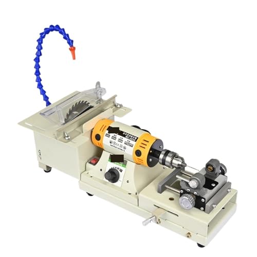 JOJIDE 850 W Jade-Poliermaschine, 5-in-1-Mini-Tischkreissäge, Desktop-Poliermaschine, DIY-Holzbearbeitung, Schmuck, Tischschleifer, Polierer, Schmuckpoliermaschine(Grind) von JOJIDE
