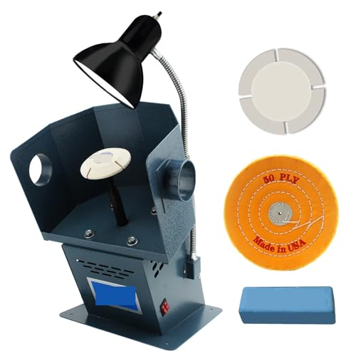 JOJIDE DM-4 Schmuckpolier- und Schleifmaschine, Rost-Desktop-Spielpolierausrüstung for Metalloberflächen und Schmuckwerkzeu, Schmuckpoliermaschine JOJIDE DM-4 Schmuckpolier- und Schleifmaschine, Rost-Desktop-Spielpolierausrüstung for Metalloberflächen und Schmuckwerkzeu, Schmuckpoliermaschine von JOJIDE