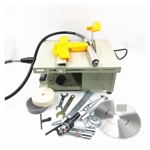 JOJIDE Desktop-Poliermaschine, Mini-Tischkreissäge, Stein-Jade-Graviermaschine, Schleif- und Poliermaschine, Jade-Schneidemaschine, Schmuckpoliermaschine JOJIDE Desktop-Poliermaschine, Mini-Tischkreissäge, Stein-Jade-Graviermaschine, Schleif- und Poliermaschine, Jade-Schneidemaschine, Schmuckpoliermaschine von JOJIDE