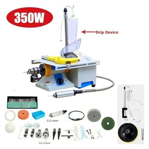 JOJIDE Elektrische Schmuckschleifmaschine, Schmuckstein-Edelstein-Polierwerkzeug, 350 W multifunktionale kleine Desktop-Jade-Schneidemaschine, Schmuckpoliermaschine JOJIDE Elektrische Schmuckschleifmaschine, Schmuckstein-Edelstein-Polierwerkzeug, 350 W multifunktionale kleine Desktop-Jade-Schneidemaschine, Schmuckpoliermaschine von JOJIDE