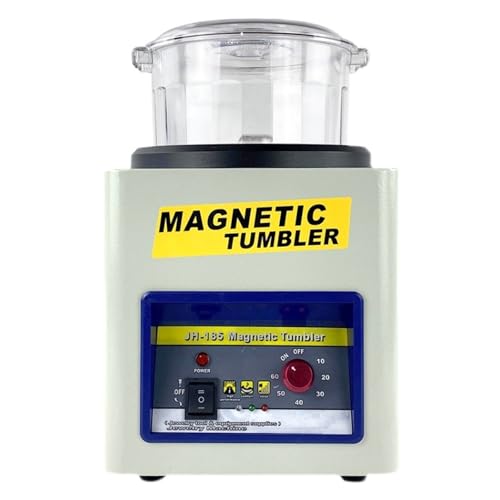 JOJIDE Elektrische magnetische Poliermaschine, Reinigungs-, Polier- und Entgratungsräte, magnetische Poliermaschine for Schmuck und Schmuck, Schmuckpoliermaschine JOJIDE Elektrische magnetische Poliermaschine, Reinigungs-, Polier- und Entgratungsräte, magnetische Poliermaschine for Schmuck und Schmuck, Schmuckpoliermaschine von JOJIDE