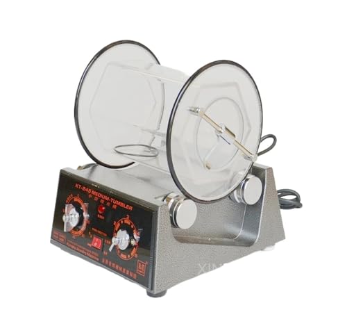 JOJIDE KT-245 Trommelpoliermaschine, Vibrations-Tumbler-Finishing-Maschine, Rotations-Tumbler-Polierer 8 kg Schmuckoberflächen-Polierwerkzeuge, Schmuckpoliermaschine JOJIDE KT-245 Trommelpoliermaschine, Vibrations-Tumbler-Finishing-Maschine, Rotations-Tumbler-Polierer 8 kg Schmuckoberflächen-Polierwerkzeuge, Schmuckpoliermaschine von JOJIDE
