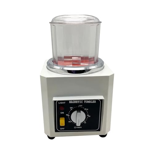 JOJIDE KT-90 Magnetische Poliermaschine, Tumbler AC Mini DIY Schmuck Polierer Finishing Reinigungswerkzeug, Schmuckpoliermaschine JOJIDE KT-90 Magnetische Poliermaschine, Tumbler AC Mini DIY Schmuck Polierer Finishing Reinigungswerkzeug, Schmuckpoliermaschine von JOJIDE