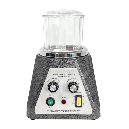 JOJIDE Magnetische Tumbler-Poliermaschine – Mini-Schmuckpolierer for Schmuckwerkzeuge HH-KT100, Schmuckpoliermaschine JOJIDE Magnetische Tumbler-Poliermaschine – Mini-Schmuckpolierer for Schmuckwerkzeuge HH-KT100, Schmuckpoliermaschine von JOJIDE