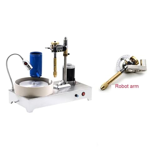 JOJIDE Werkzeugmaschinen Kleine Schmuckstein-Poliermaschine, Formmaschine Schmuck Jade Facettierte Winkelschleifer Polieren, Schmuckpoliermaschine(Mechanical) von JOJIDE