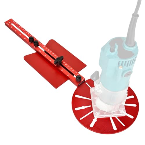 Router Circle Cutting Jig, Router Milling Groove Bracket, Cabinet Hardware Jig Multifunctional Router Circle Cutting Jig for Routing Circles Router Circle Cutting Jig, Router Milling Groove Bracket, Cabinet Hardware Jig Multifunctional Router Circle Cutting Jig for Routing Circles von JOJOCY