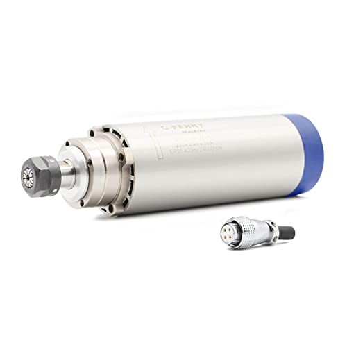 CNC Fräsen Spindelmotor 2.2 kW ER20 220V Luftkühlung Spindelmotor 2.2kw luftgekühlt 80x224mm 4 Lager for CNC Gravur(380,Ceramic Ball Bearing) von JOLIANE