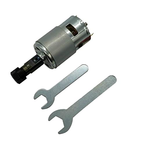 DC Motor 12-36 4000-12000 Drehzahl Kugellager -Spindelmotor mit ER11 Verlängerungsstange for CNC Router -Maschine(Option 1) von JOLIANE