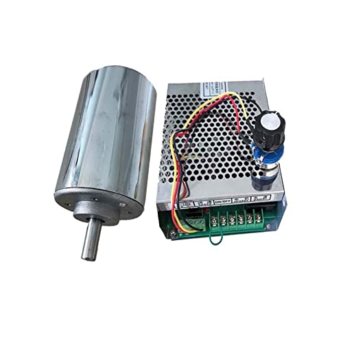 Luft gekühlt 0,2 kW. CNC Spindelmotor/Motor Kit 200w Spindelmotor + Stromversorgung Government Governor zum Gravieren(Package 4) von JOLIANE