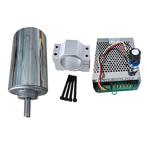 Luft gekühlt 0,2 kW. CNC Spindelmotor/Motor Kit 200w Spindelmotor + Stromversorgung Government Governor zum Gravieren(Package 5) von JOLIANE