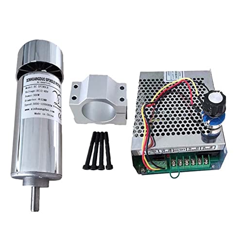 Luft gekühlt 0,3 kW. CNC Spindlemotor Motor/Fan Kit 300W Spindelmotor/Stromversorgung Government Gouverneur for Gravur(Package 5) von JOLIANE