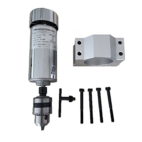 Luftgekühlt 20. 0w / 300 Watt / 400w / 500W Spindelmotor 12-4. 8V DC. Sammeln / 52mm Klemmhalterungshalterung for PCB CNC. Maschine(400W Spindle-support) von JOLIANE