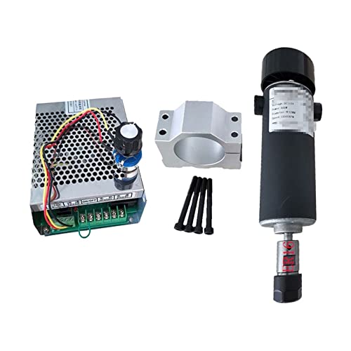 Luftgekühlt Dc 110v 0. 5kw. CNC Spindlemotor Kit Er16 Chuck 500W Spindelmotor/Netzteil Government Gouverneur for Gravur(Package 5 ER16) von JOLIANE