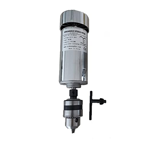 Luftgekühlte 0,4 kW CNC Bohrfutter spindleMotor Kit 400W Spindle Motor/Stromversorgung Drehzahlregler for das Gravieren(Package 1) von JOLIANE