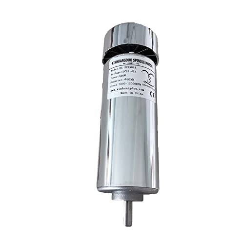 Luftgekühlte 0,5 kW. CNC Motor/Fan Spindlemotor Kit 500W Spindelmotor/Stromversorgung Government Governor zum Gravieren(Package 1) von JOLIANE