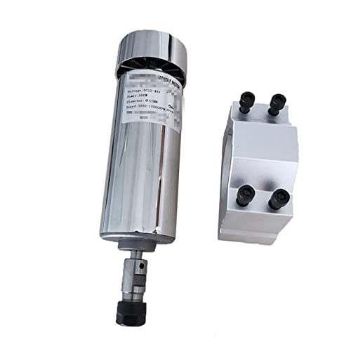 Luftgekühlte 0,5 kW. CNC Spindlemotor-Kit Er11 Chuck 500W Spindelmotor/Stromversorgung Government Gouverneur for Gravieren(Package 3) von JOLIANE