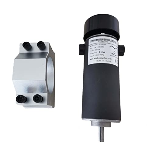 Luftgekühlte 0,5 kW. CNC Spindlemotor Kit Motor/Ventilator 500W Spindelmotor/Stromversorgung Government Gouverneur for Gravur(Package 3) von JOLIANE