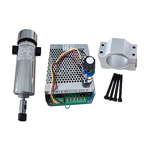 Luftgekühlte 0,8 kW. DC110V 20000RPM CNC. Spindlemotor-Kit. ER11 / Chuck 800W Spindelmotor/Netzteil Government Gouverneur for Gravieren(Package 5) von JOLIANE