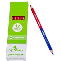 JOLLY SUPERSTICKS Silbenstifte mehrfarbig, 12 St. von JOLLY