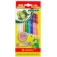 JOLLY Supersticks Crazy Buntstifte farbsortiert, 12 St. von JOLLY
