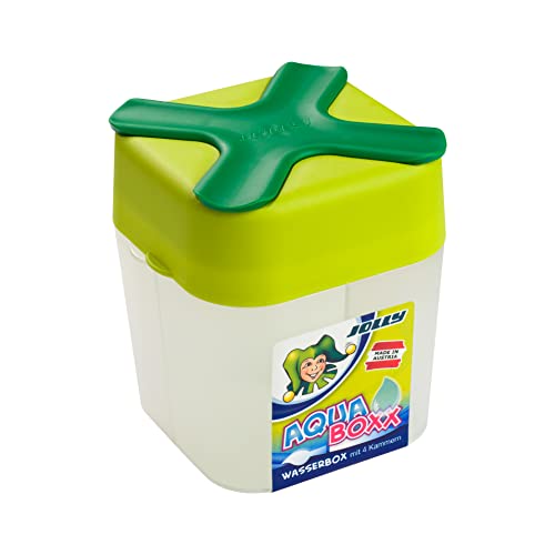 JOLLY Aqua Boxx, Malbecher, Wasserbox mit 4 Kammern, drehbaren Flügelverschluss und Ablegefläche für Pinsel, auslaufsicheres Design JOLLY Aqua Boxx, Malbecher, Wasserbox mit 4 Kammern, drehbaren Flügelverschluss und Ablegefläche für Pinsel, auslaufsicheres Design von JOLLY